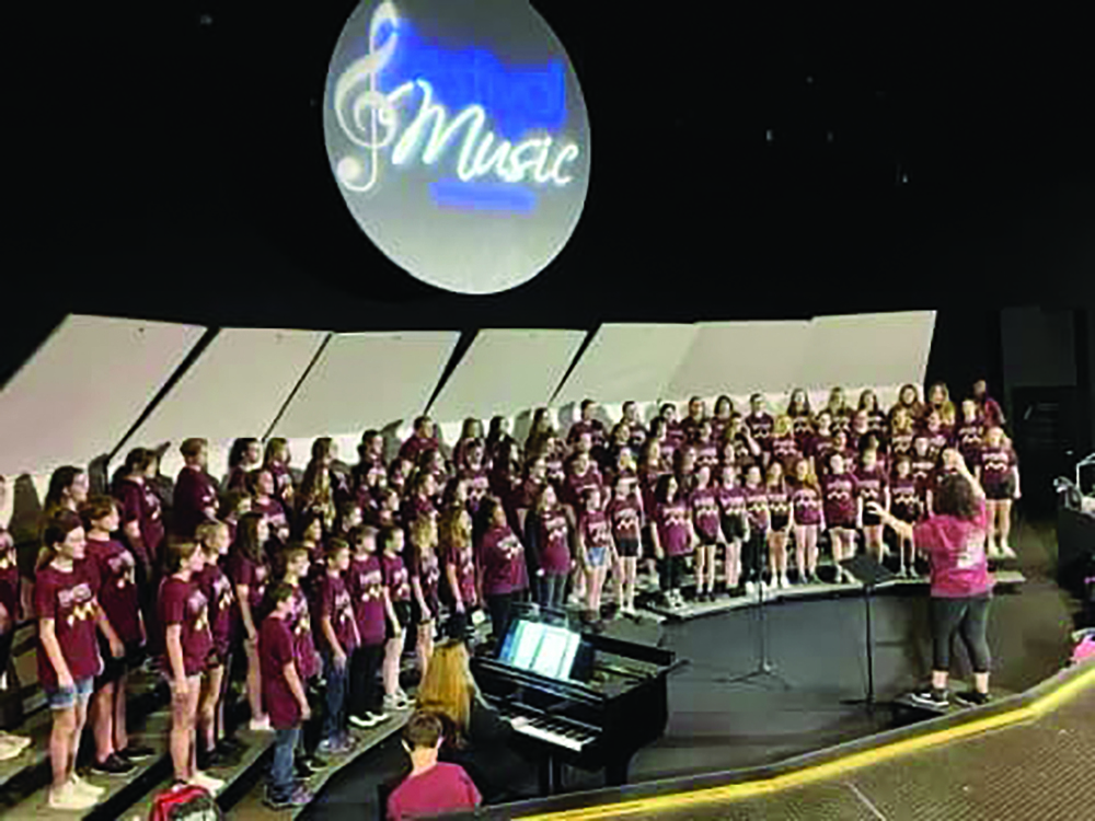 PCMS Band, Choir take the stage at Carowinds Pulaski County Middle School