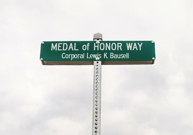 Medal of Honor Way sign