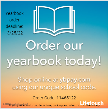 Yearbook Order Info