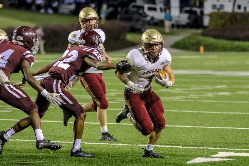 Cougars dominated by Spartans, 49-14 | PCHS Activities/Athletics